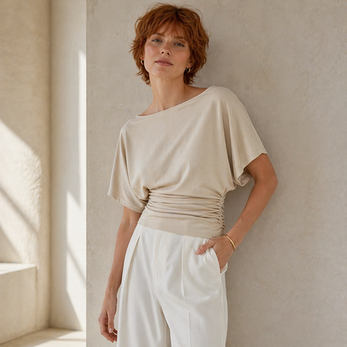 Bece Scrunched Top
